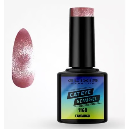 Elixir Ημιμόνιμο βερνίκι Cat Eye 8ml – #1168 (Fandango)