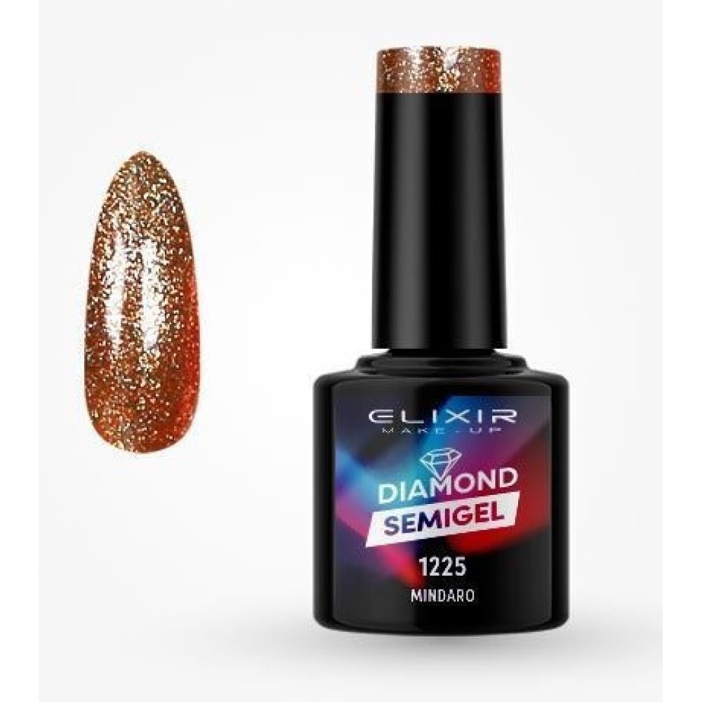 Elixir Ημιμόνιμο βερνίκι Diamond 8ml – #1225 (Mindaro)