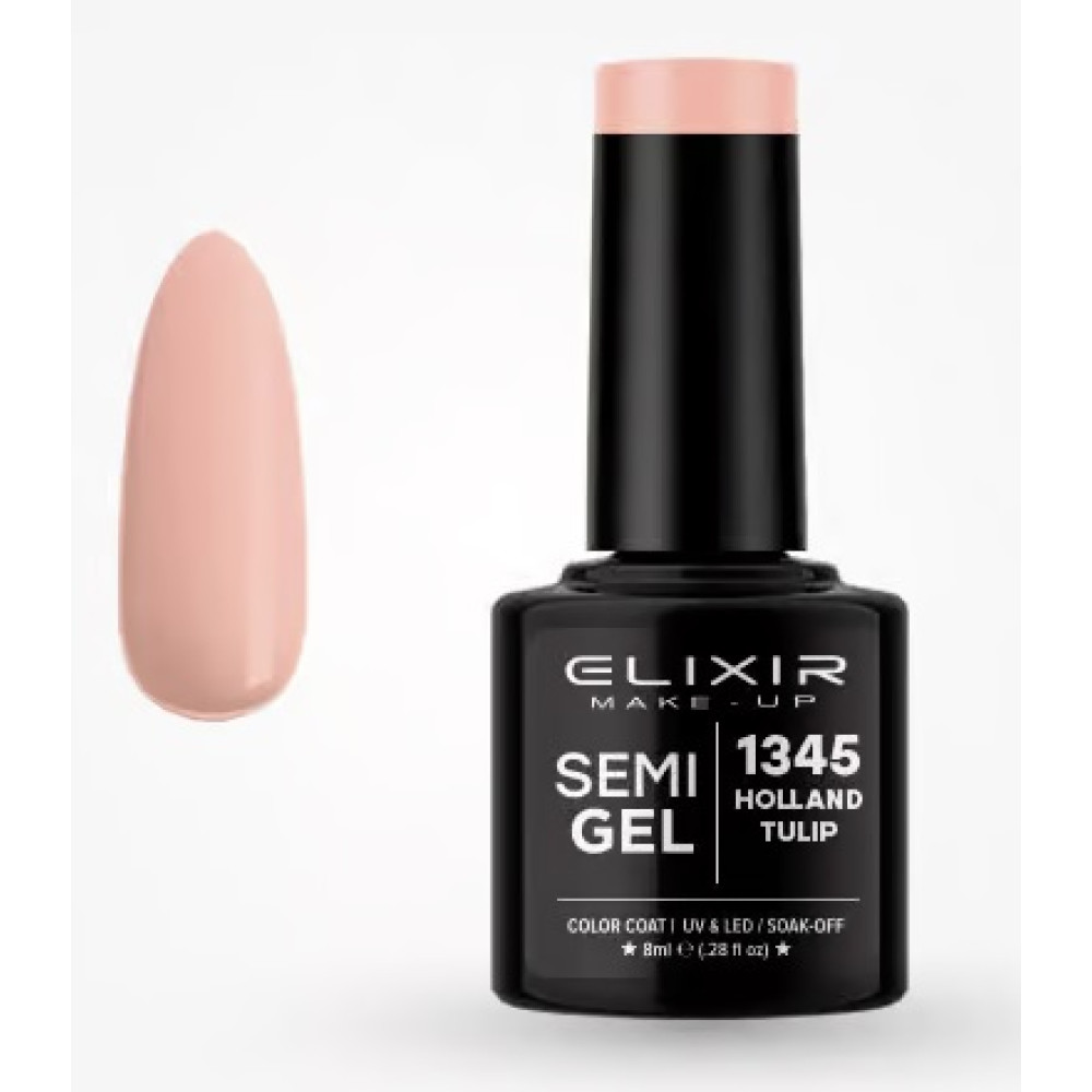 Elixir Ημιμόνιμο βερνίκι 8ml – #1345 (Holland Tulip)