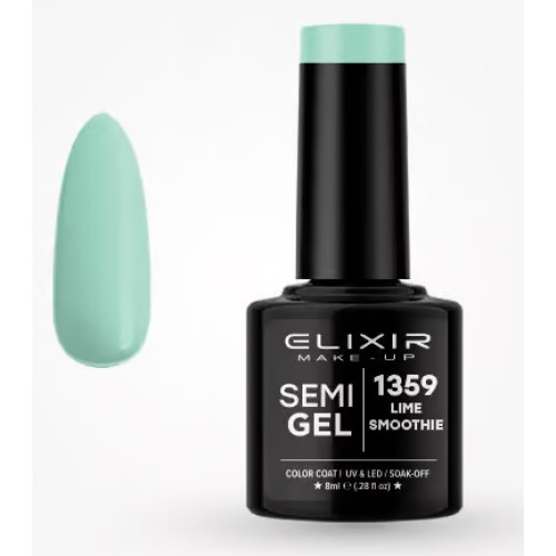 Elixir Ημιμόνιμο βερνίκι 8ml – #1359 (Lime Smoothie)