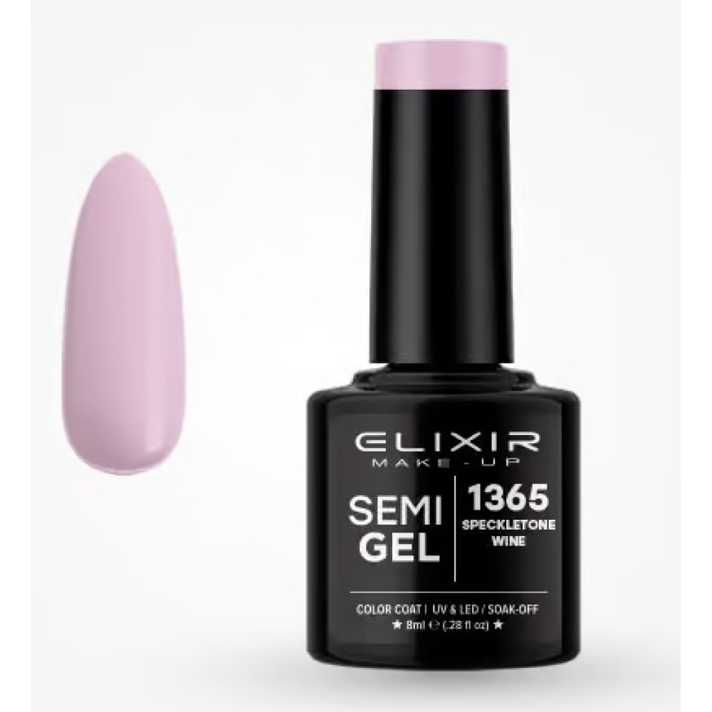 Elixir Ημιμόνιμο βερνίκι 8ml – #1365 (Speckletone Wine)