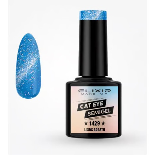 Elixir Ημιμόνιμο βερνίκι  Cat Eye 8ml – #1429 (Lions Breath)