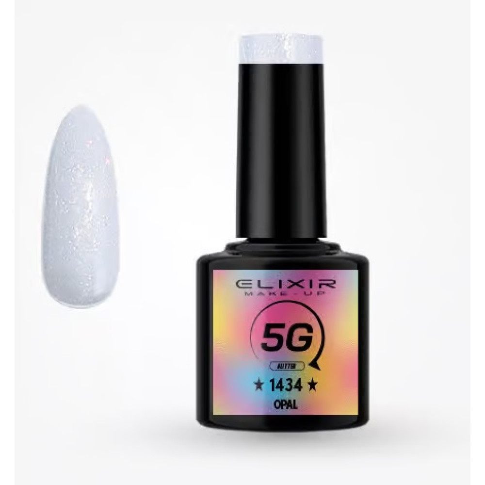 Elixir Ημιμόνιμο βερνίκι Flash 8ml – #1434 (Opal)