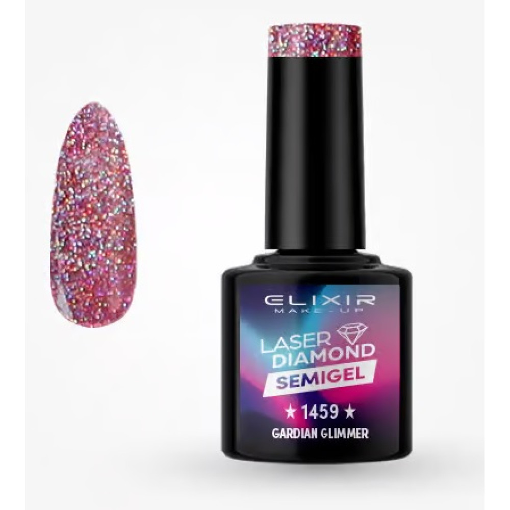 Elixir Ημιμόνιμο βερνίκι Laser Diamond 8ml – #1459 (Gardian Glimmer)