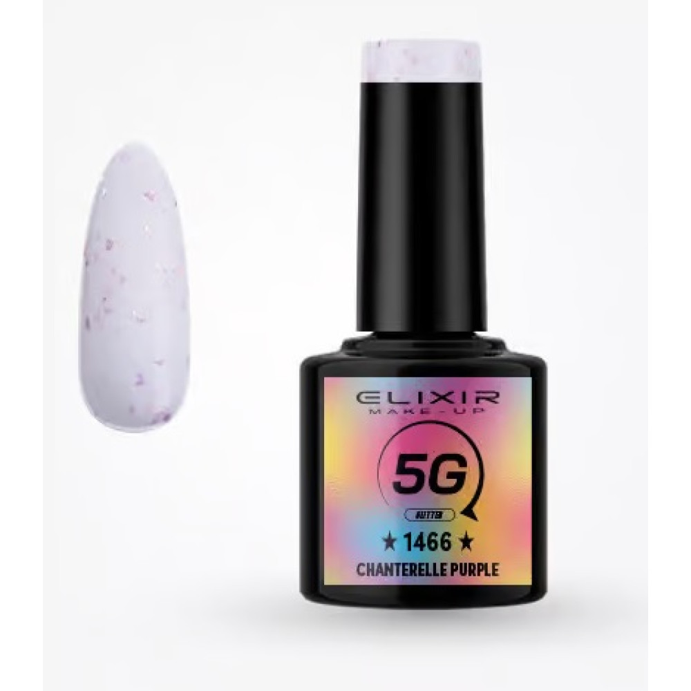 Elixir Ημιμόνιμο βερνίκι  5G 8ml – #1466 (Chanterelle Purple)