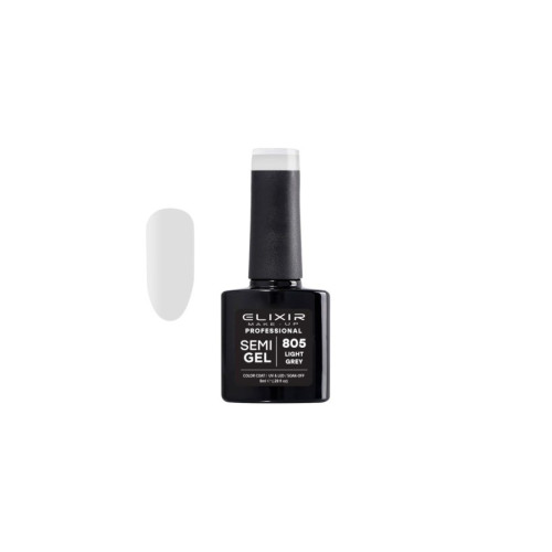 Elixir Ημιμόνιμο βερνίκι 8ml – #805 (Light Grey)