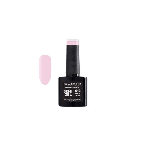 Elixir Ημιμόνιμο βερνίκι 8ml – #813 (Misty rose)
