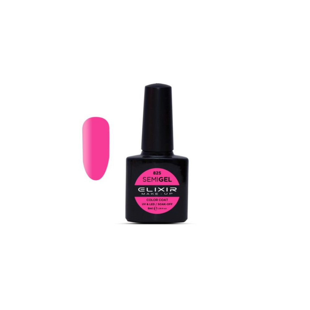 Elixir Ημιμόνιμο βερνίκι 8ml – #825 (Persian Rose)