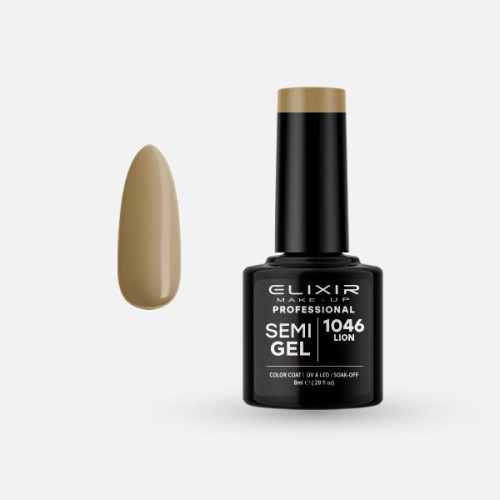 Elixir Ημιμόνιμο βερνίκι 8ml – #1046 (Lion)