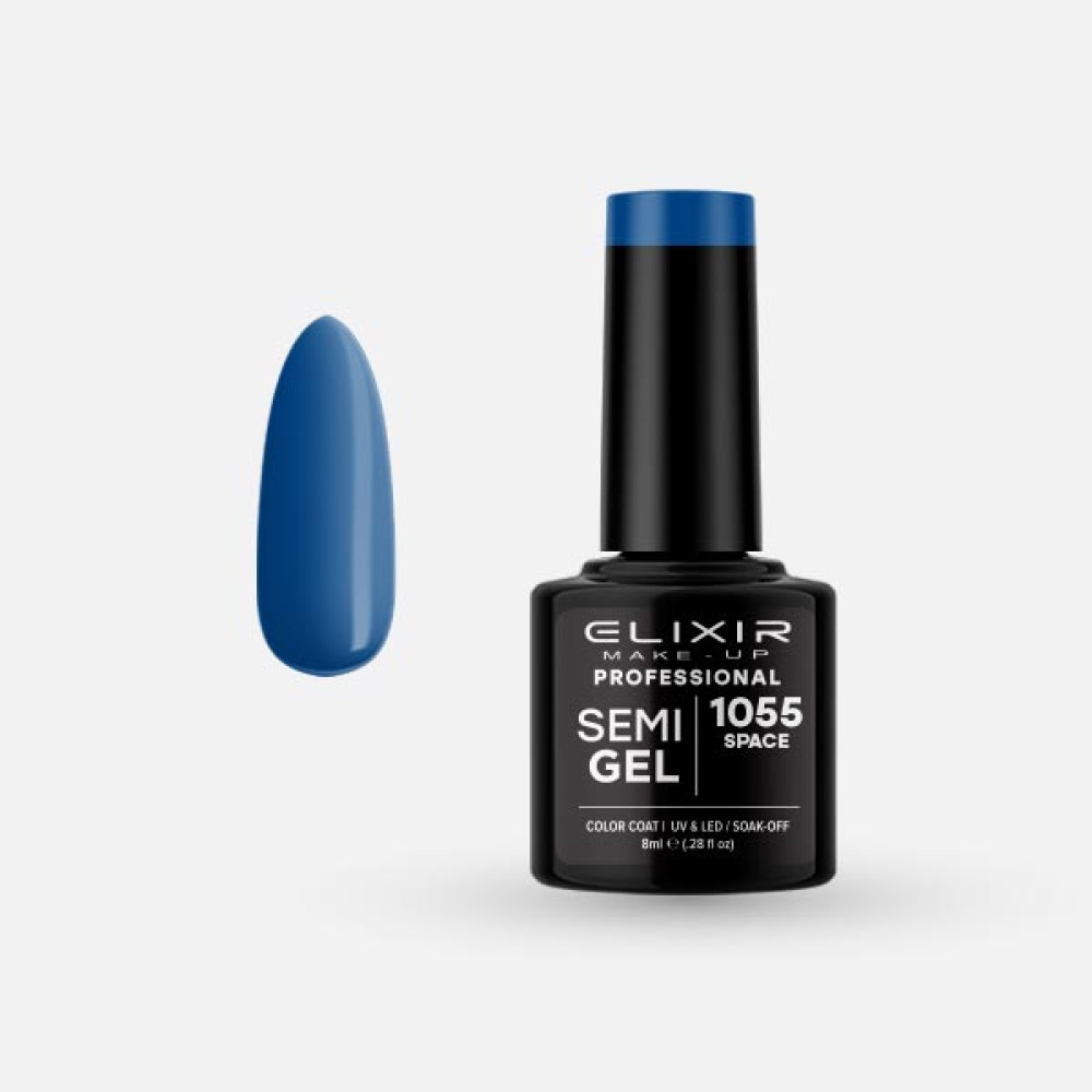 Elixir Ημιμόνιμο βερνίκι 8ml – #1055 (Space)