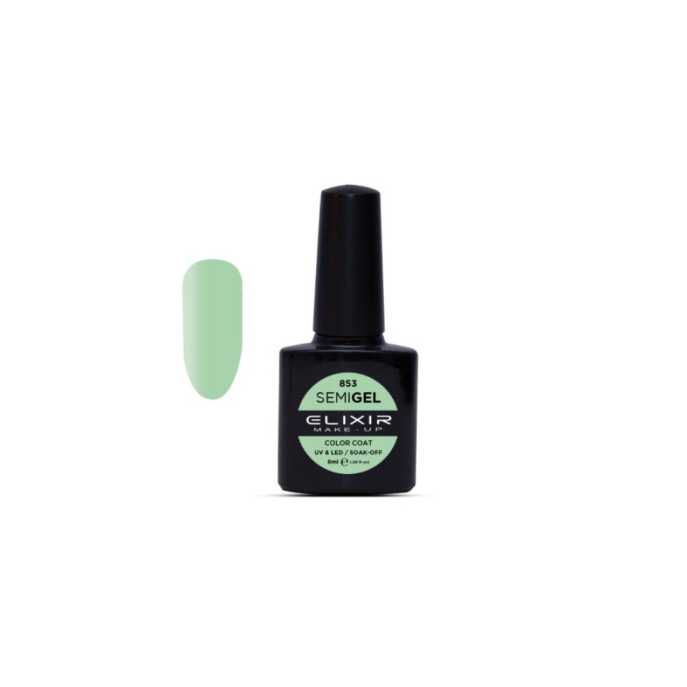 Elixir Ημιμόνιμο βερνίκι 8ml – #853 (Eton Blue)