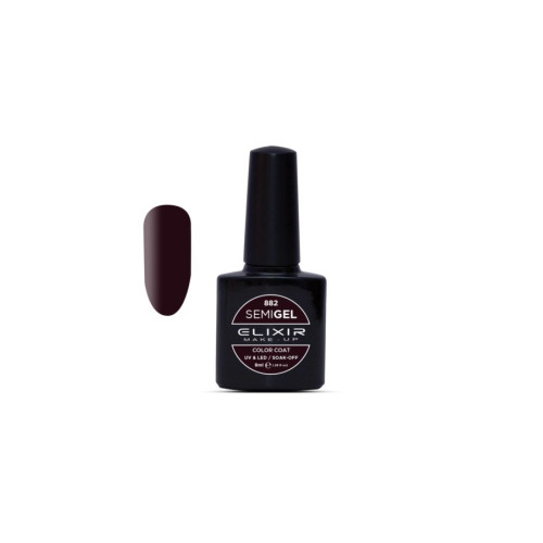 Elixir Ημιμόνιμο βερνίκι 8ml – #882 (Wine)