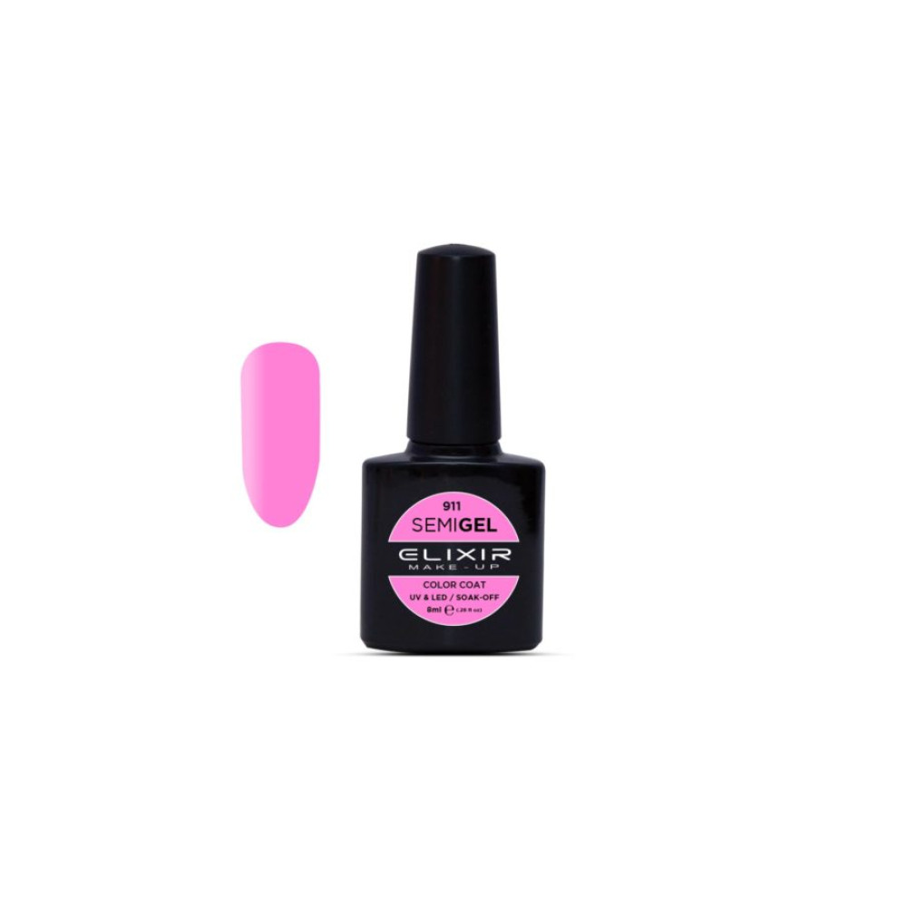 Elixir Ημιμόνιμο βερνίκι 8ml – #911 (Cerise)