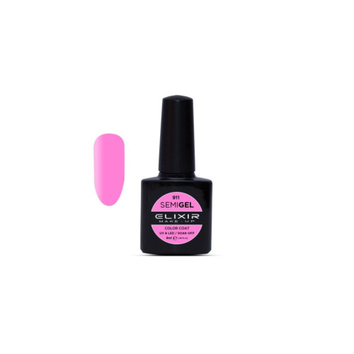Elixir Ημιμόνιμο βερνίκι 8ml – #911 (Cerise)