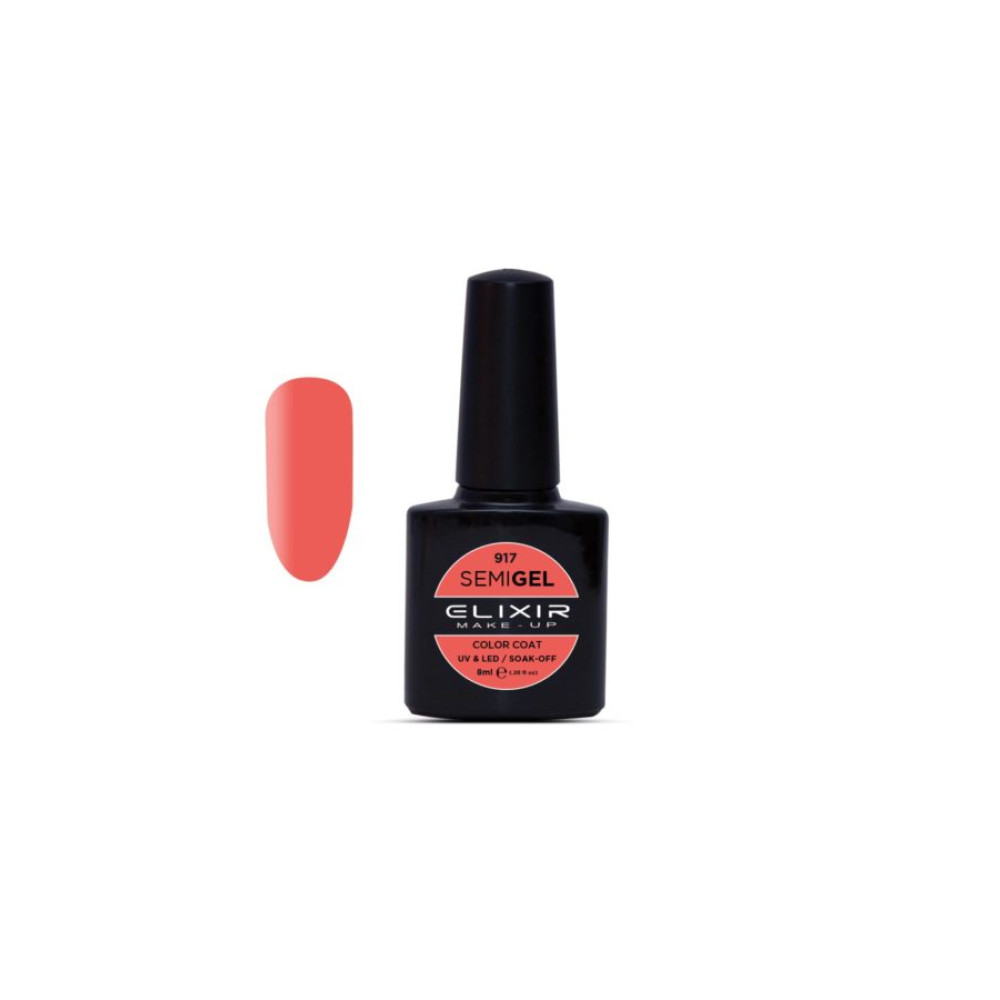 Elixir Ημιμόνιμο βερνίκι 8ml – #917 (Indian Red)