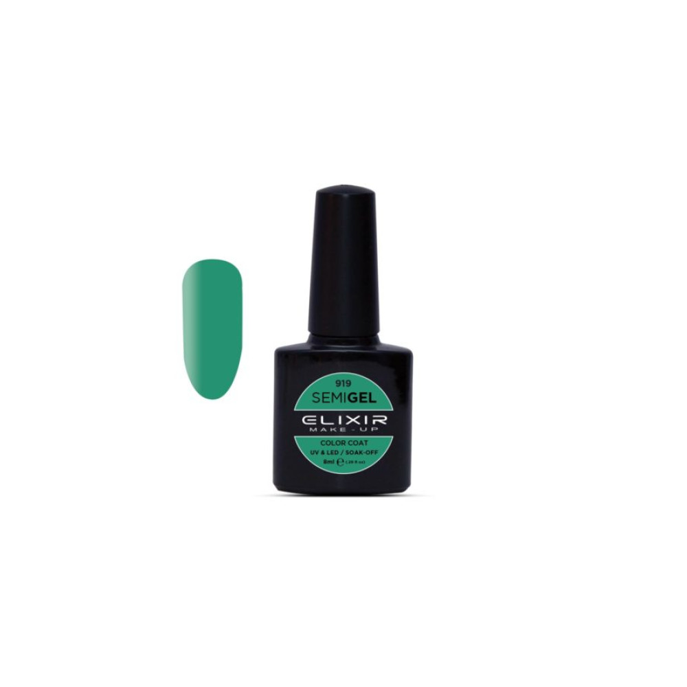 Elixir Ημιμόνιμο βερνίκι 8ml – #919 (Jade)