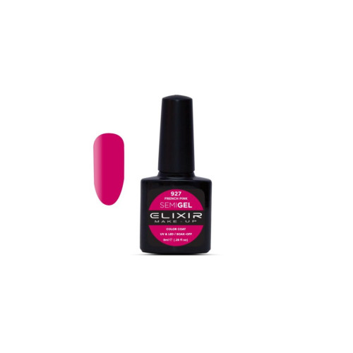 Elixir Ημιμόνιμο βερνίκι 8ml – #927 (French Pink)