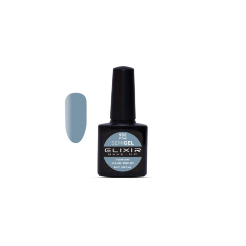 Elixir Ημιμόνιμο βερνίκι 8ml – #932 (Stone)