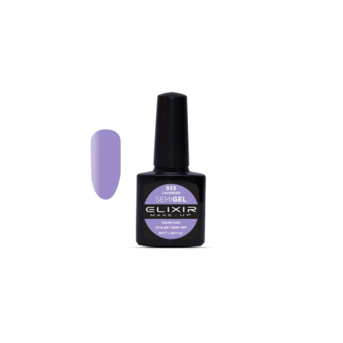Elixir Ημιμόνιμο βερνίκι 8ml – #933 (Lavender)
