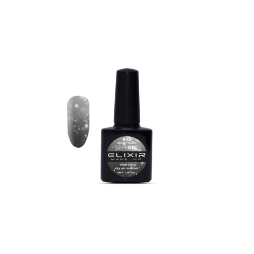 Elixir Ημιμόνιμο βερνίκι 8ml – #942 (Luxury Silver)