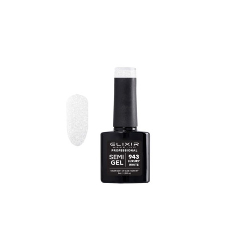 Elixir Ημιμόνιμο βερνίκι 8ml – #943 (Luxury White)