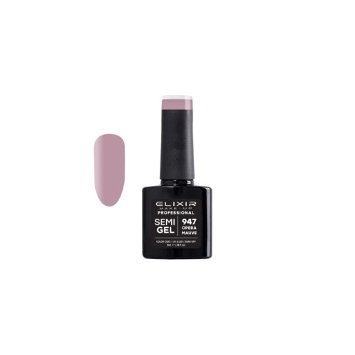 Elixir Ημιμόνιμο βερνίκι 8ml – #947 (Opera Mauve)
