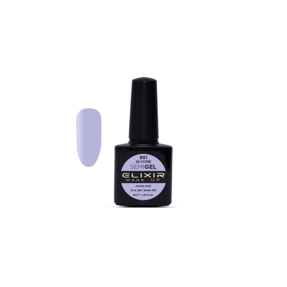 Elixir Ημιμόνιμο βερνίκι 8ml – #951 (Glycine)