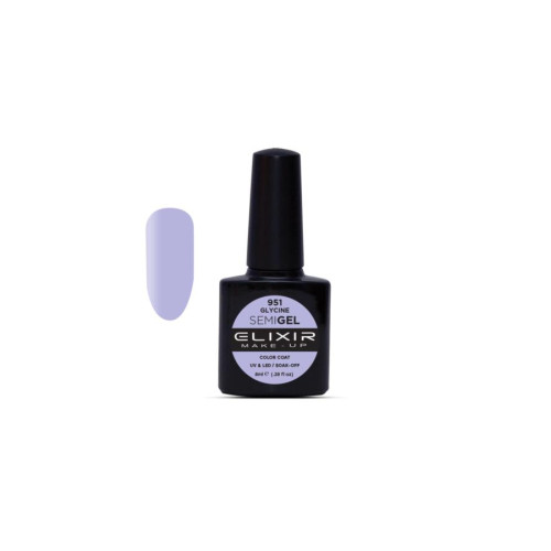 Elixir Ημιμόνιμο βερνίκι 8ml – #951 (Glycine)