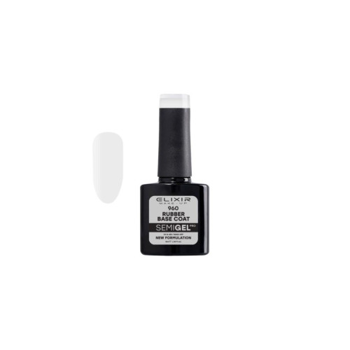 Elixir Ημιμόνιμο βερνίκι 8ml – #960 (Rubber Base Coat)