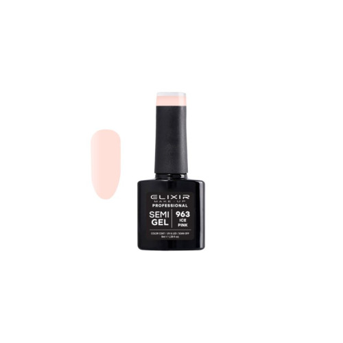 Elixir Ημιμόνιμο βερνίκι 8ml – #963 (Ice Pink)
