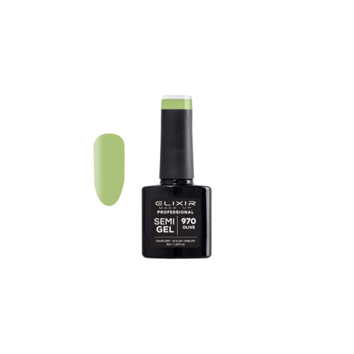 Elixir Ημιμόνιμο βερνίκι 8ml – #970 (Olive)