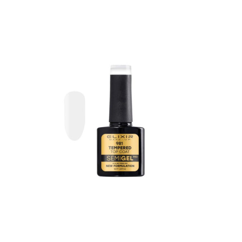 Elixir Ημιμόνιμο βερνίκι 8ml – #981 (Tempered Top Coat)