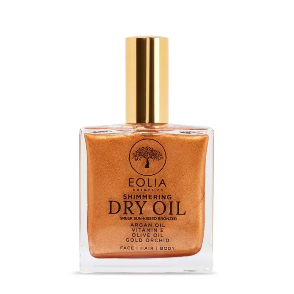Eolia Dry Oil Shimmering 100ml - Gold Orchid