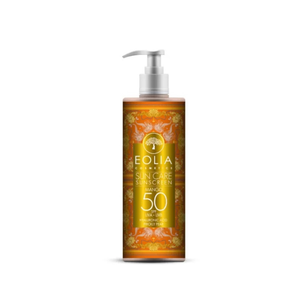 Eolia Sun Care Sunscreen SPF50 200ml - Mango Eolia Sun Care Sunscreen SPF50 200ml - Mango