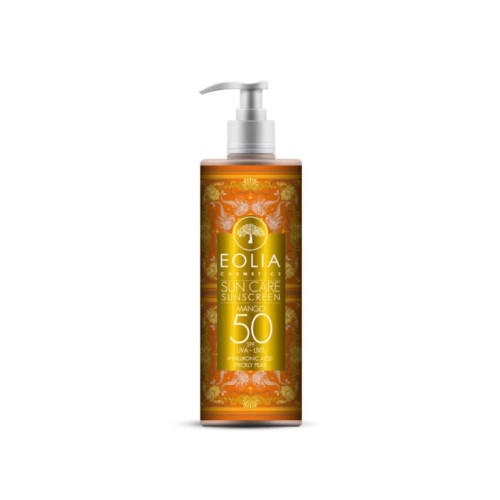 Eolia Sun Care Sunscreen SPF50 200ml - Mango Eolia Sun Care Sunscreen SPF50 200ml - Mango