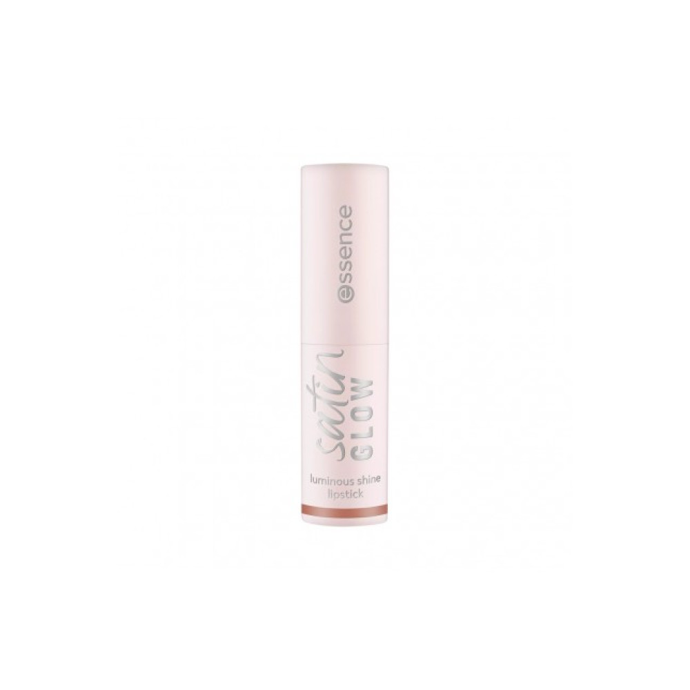 Essence Satin Glow Κραγιόν Με Φωτεινή Λάμψη - 01 Whole Latte Love