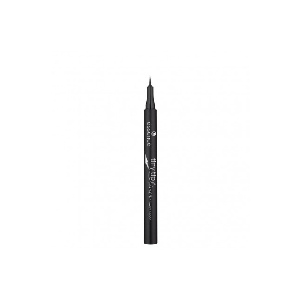 Essence Tiny Tip Αδιάβροχο Eyeliner - 01 Deep Black