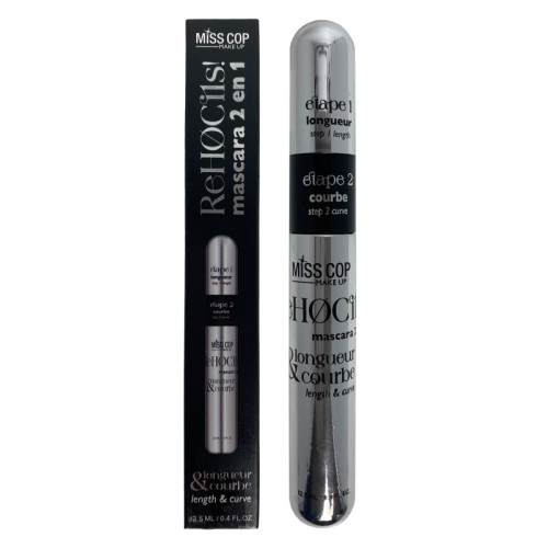 Miss Cop Mascara Black 2 en 1 - REHOCILS