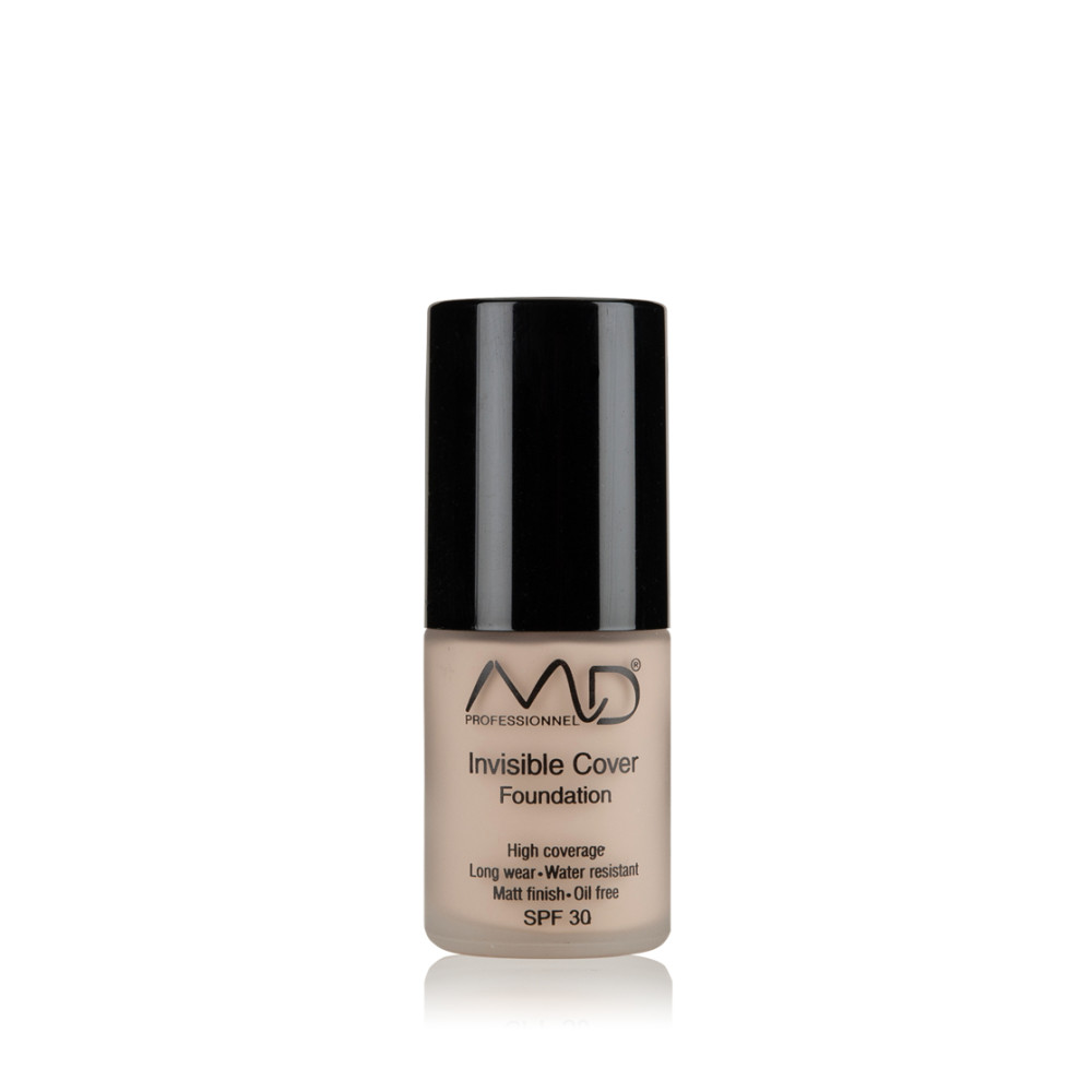 Md Professional Invisible Cover Foundation 15ml 01 Porcelain