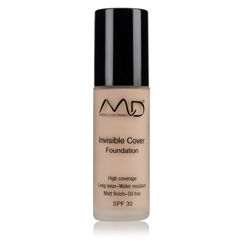 Md Professional Invisible Cover Foundation 30ml  02 Warm Beige