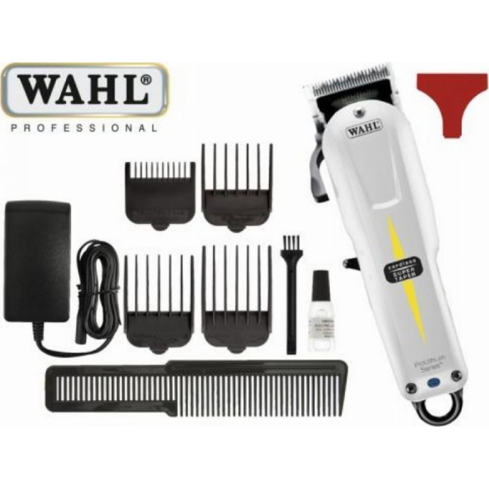 Wahl Cordless Super Taper Επαγγελματικό Σετ Κουρευτικής Μηχανής