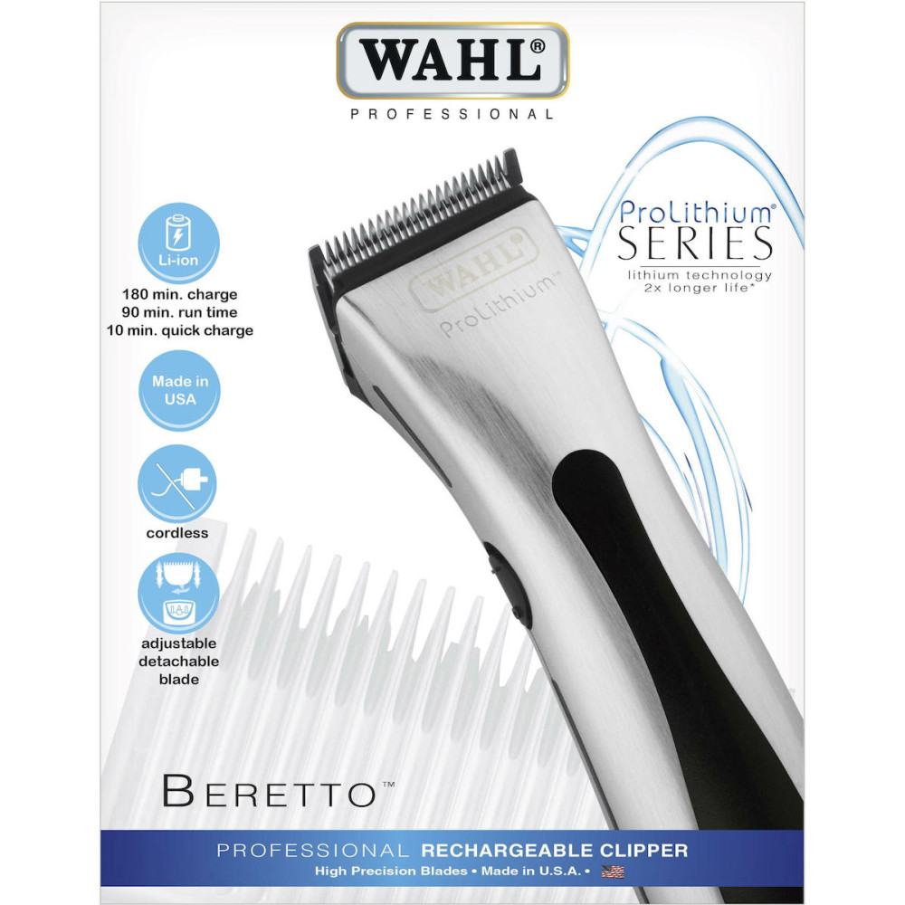 Wahl Prolithium Beretto Clipper Επαγγελματική Κουρευτική Μηχανή