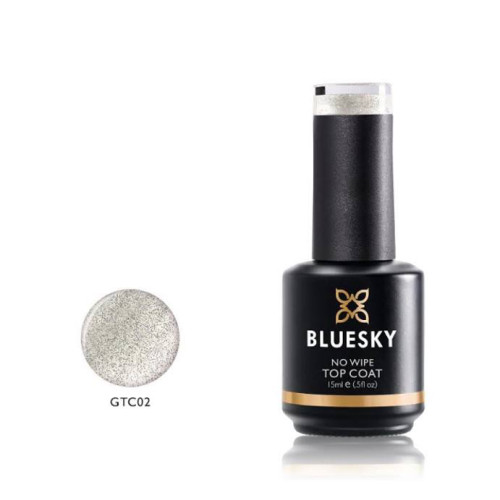 Bluesky Glitter02 Non Wipe Top Coat 15ml