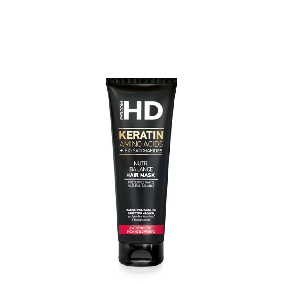 HD Nutri Balance Mάσκα Με αμινοξέα Κερατίνης & Βιοσακχαρίτες 250ml