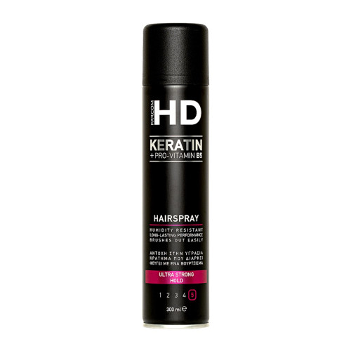 Farcom HD Keratin & Pro-Vitamin B5 Hair Spray - Λακ Μαλλιών με Κερατίνη & Βιταμίνη Β5 300ml Farcom HD Keratin & Pro-Vitamin B5 Hair Spray - Λακ Μαλλιών με Κερατίνη & Βιταμίνη Β5 300ml
