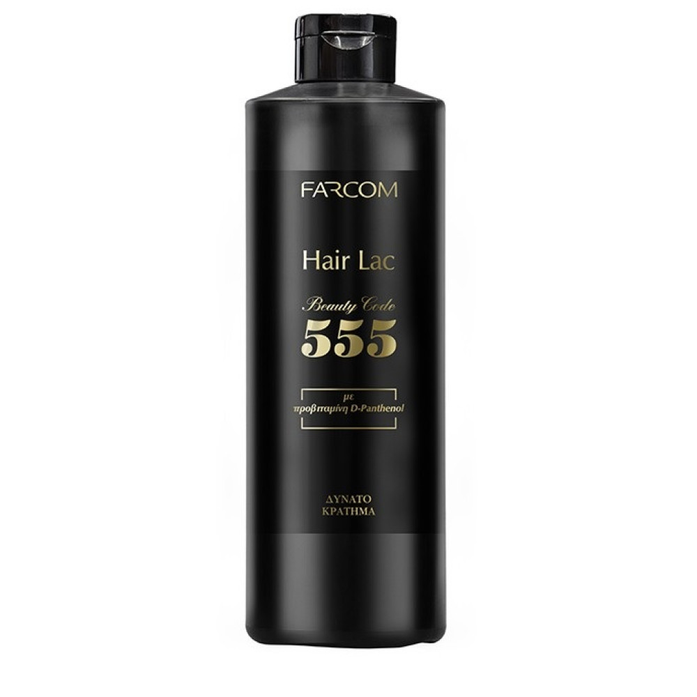 Farcom Hair Lac 555 Υγρή Λακ για Πολύ Δυνατό Κράτημα  1000ml