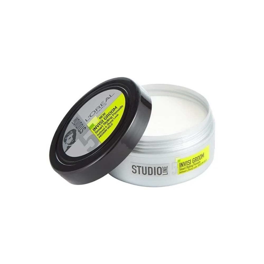 Loreal Men Studio Line Invisi Groom Smart Styling Pomade - Μεσαίο Κράτημα  75ml