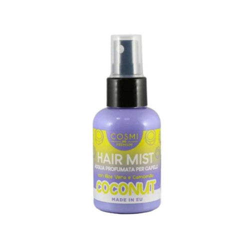Cosmi Premium Hair Mist Coconut - Αρωματικό & Ενυδατικό Spray Μαλλιών με Aloe Vera και Χαμομήλι 50ml