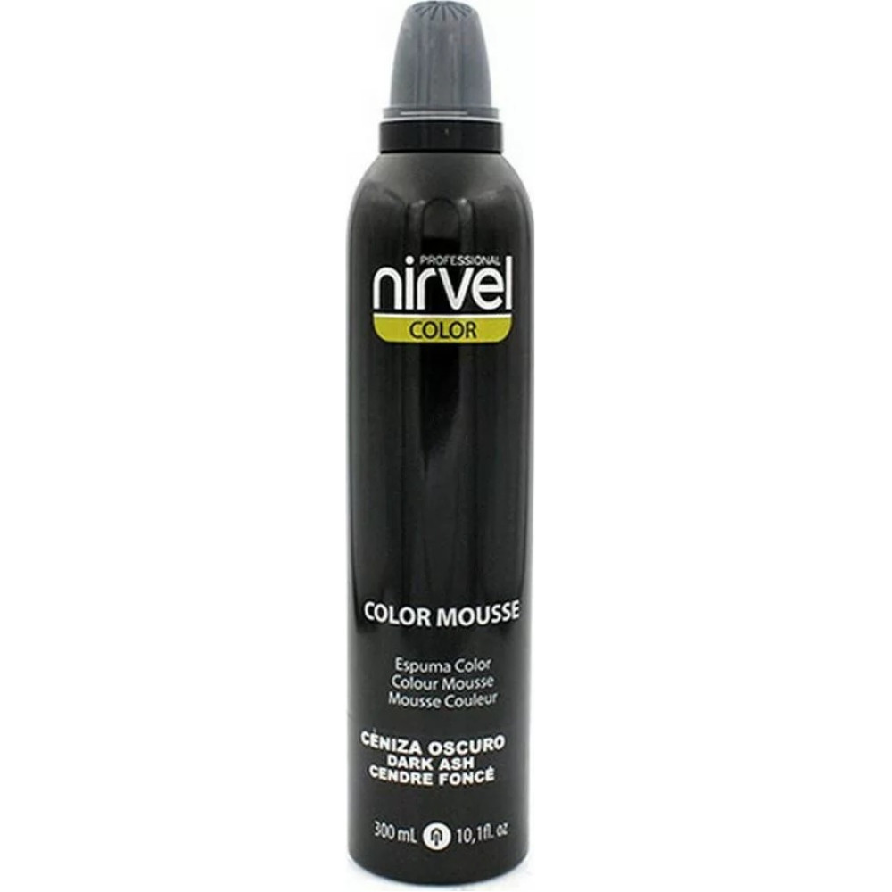 Nirvel Color Mousse Χρωμοαφρός Μαλλιών  - Dark Ash 300ml