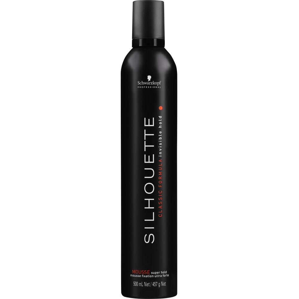 Schwarzkopf Silhouette Classic Formula Invisible Hold Hair Mouse 500ml Schwarzkopf Silhouette Classic Formula Invisible Hold Hair Mouse 500ml